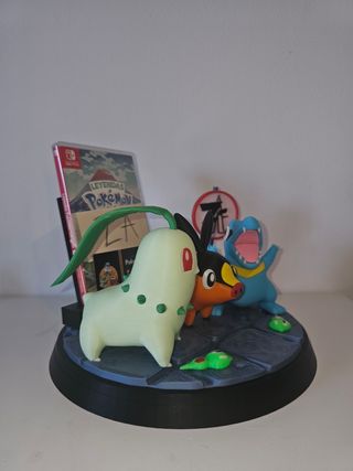 FIGURA DIORAMA EXPOSITOR POKÉMON LEYENDAS ZA 3D