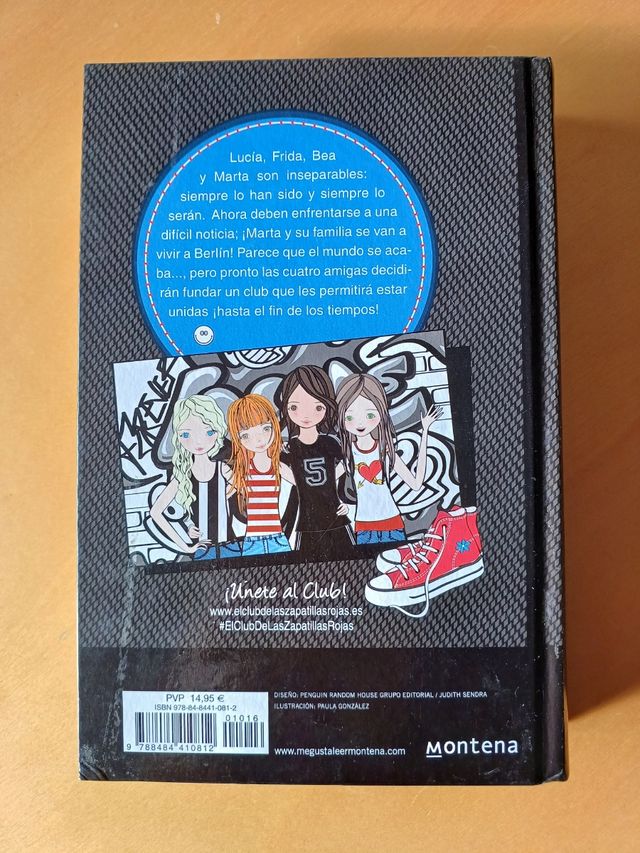 Libro "Las zapatillas rojas"