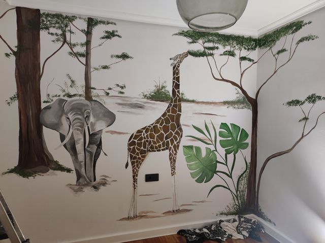 Pinto Murales en paredes