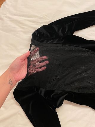 Vestido terciopelo fiesta