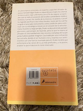 Libro “El afinador de pianos”