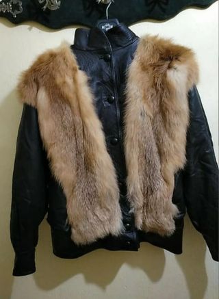 CHAQUETA CUERO AÑOS 90 