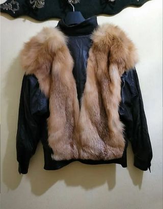 CHAQUETA CUERO AÑOS 90 