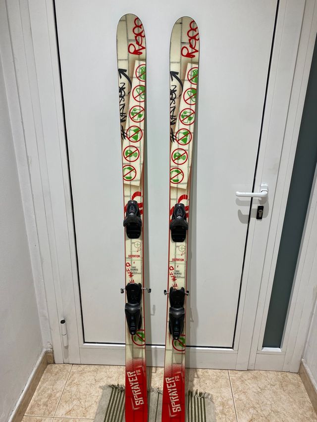 esquis rossignol 168cm freestyle