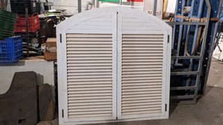 Ventana Mallorquina aluminio