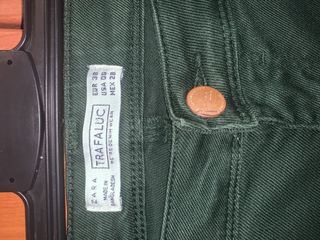 Pantaloni donna skinny velluto a coste marca”ZARA