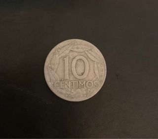 Moneda 10 centimos Franco