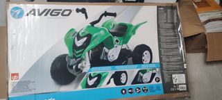 Quad eléctrico de juguete Renegade Avigo. Es de 6V