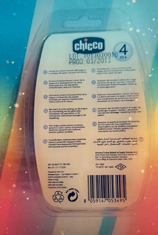 Ciuccio chicco Rosa