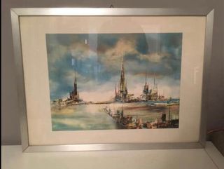 Quadro stampa Martin Rolland vintage