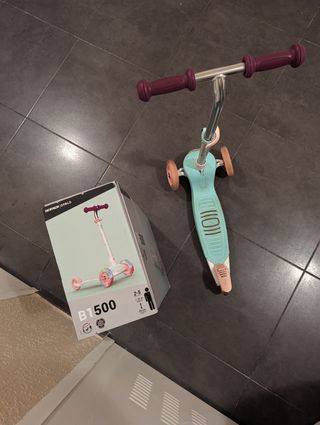 Patinete decathlon oxelo B1 500 luces