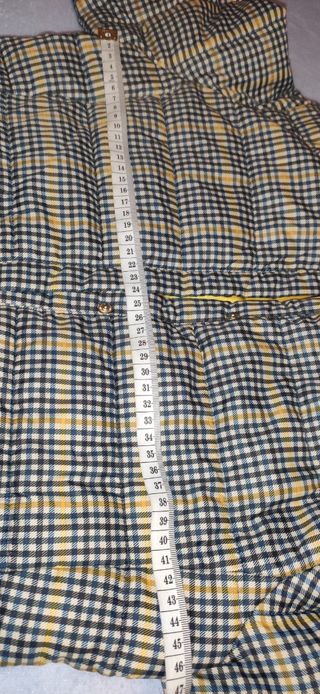 Cazadora estampado cuadros M