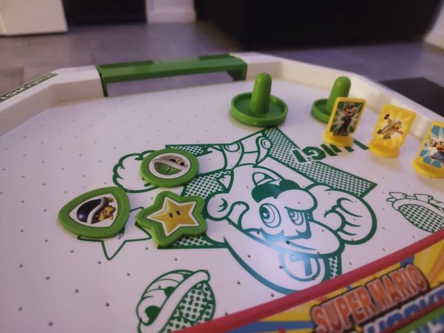 JUEGO DE MESA SUPERMARIO AIR HOCKEY