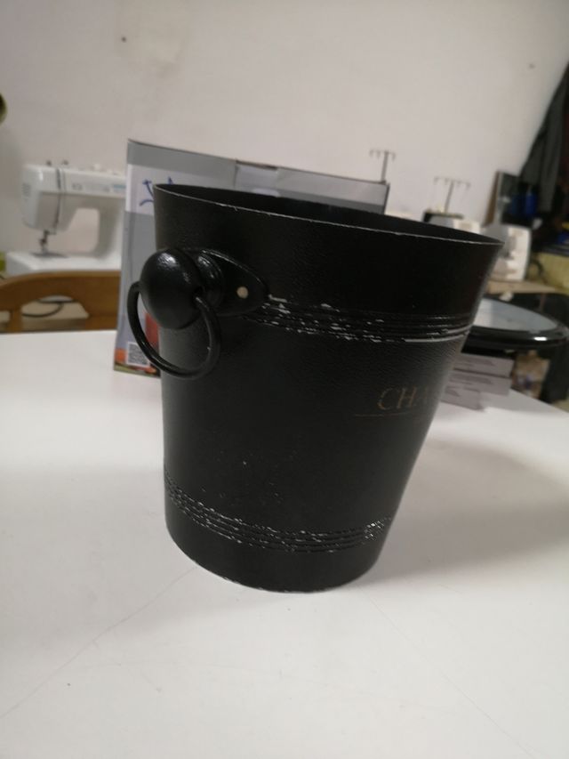 Secchiello per ghiaccio Chandon Brut, metallizzato, nero