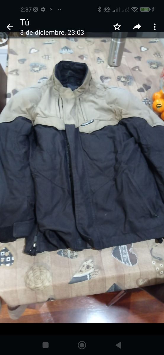Chaqueta de motorista usada
