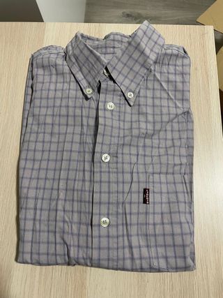 Camisa hombre Liberto cuadros