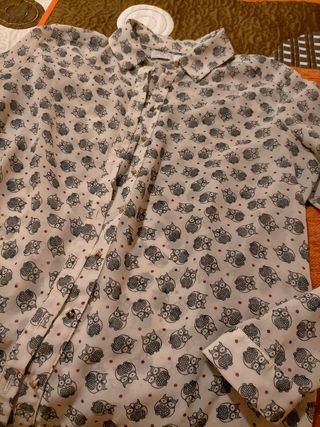 Camisa de búhos de Blanco