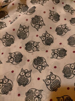 Camisa de búhos de Blanco