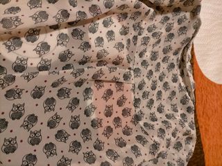 Camisa de búhos de Blanco