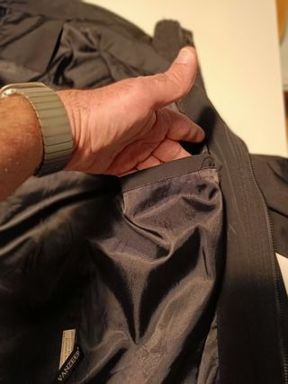 Cazadora hombre con cremallera