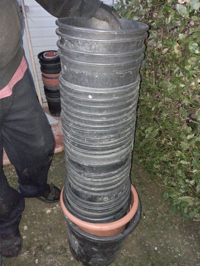 Vasi in plastica varie misure a partire da 0,50