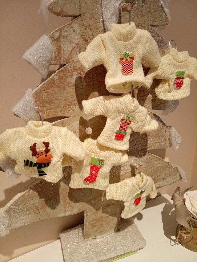 6u. Adorno arbol navidad mini Jersey