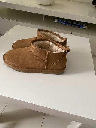 botines estilo ugg ulanka 38