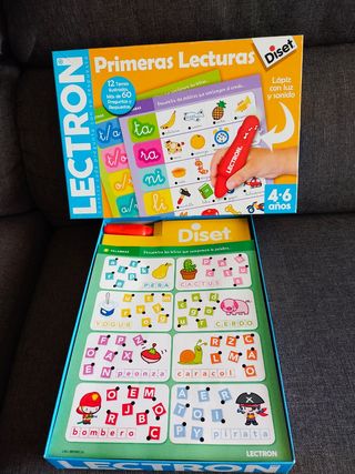 Juego Lectron primeras lecturas de Diset