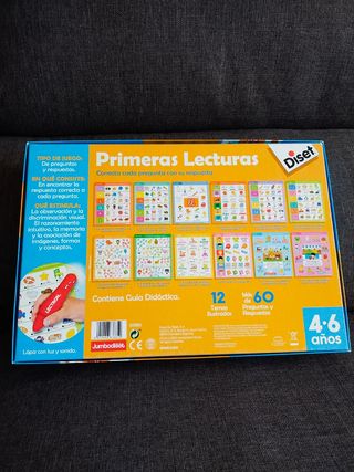 Juego Lectron primeras lecturas de Diset