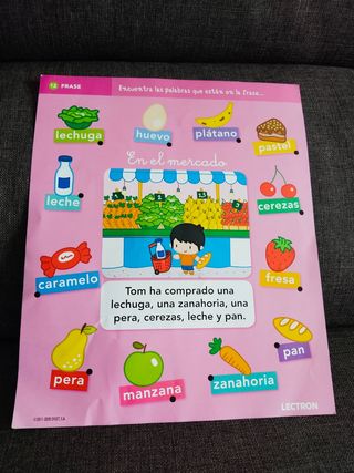 Juego Lectron primeras lecturas de Diset