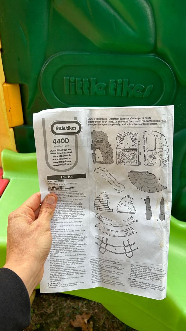 Jungle Climber Little Tikes - Arrampicata