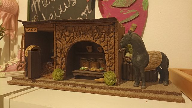 Establo Belén decoracion