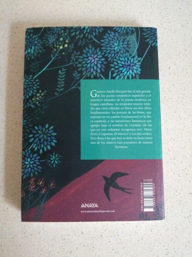 RIMAS Y LEYENDAS (GUSTAVO ADOLFO BECQUER