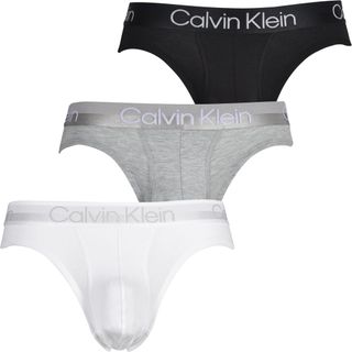 Slips CALVIN KLEIN (Pack de 3) Negro Gris Blanco