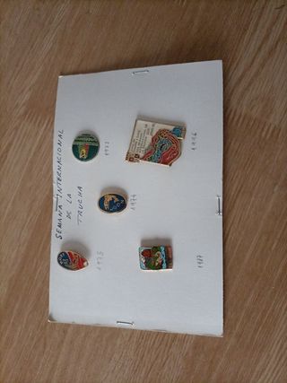 Insignias semana internacional Trucha