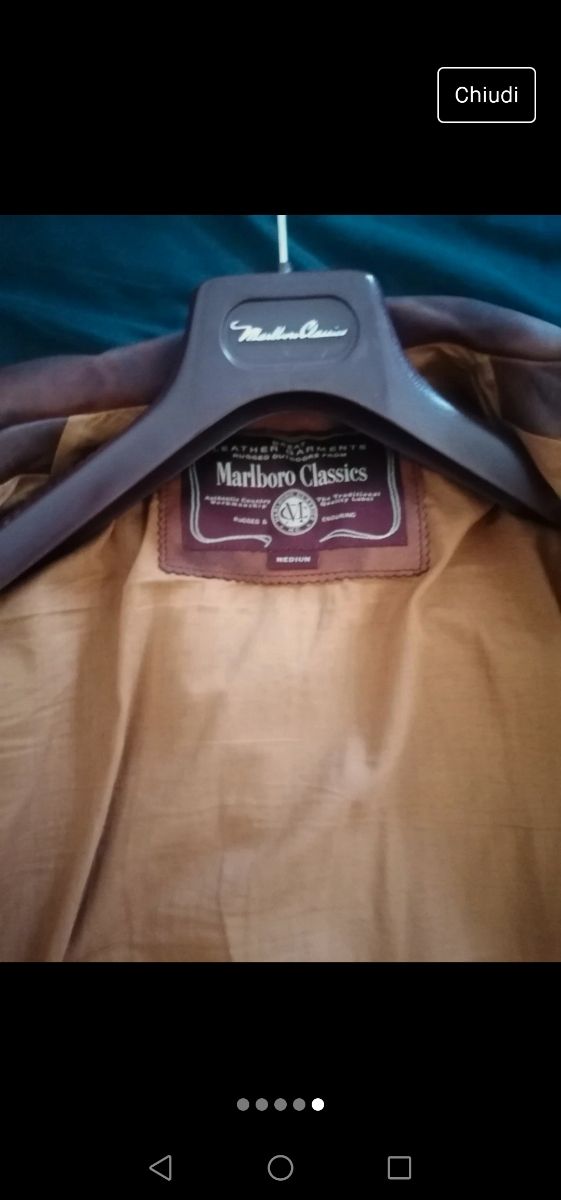 Giacca uomo in vera pelle