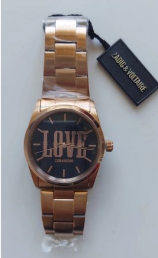 Reloj color oro rosa