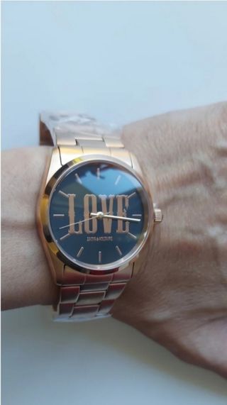 Reloj color oro rosa