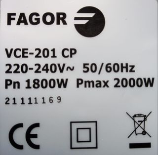 Recambios Aspiradora Fagor Ciclone Plus VCE-201 CP