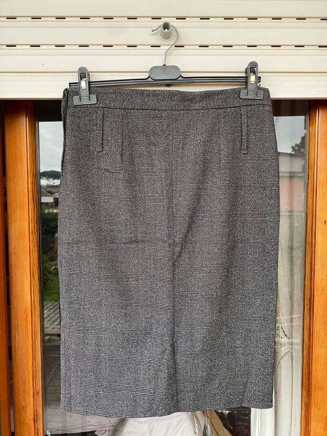 Sandro Ferrone gonna grigia taglia L ( ita44 )