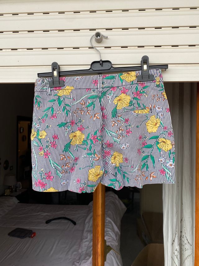 Calliope donna pantaloncini corti righe xs