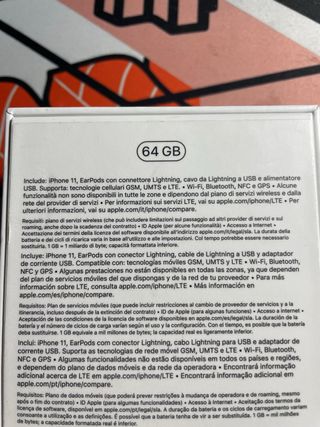 iPhone 11 64Gb Negro