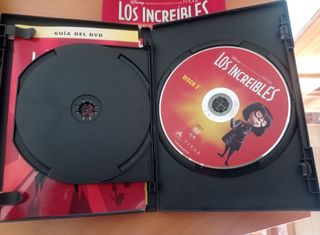 DVD de Los Increíbles
