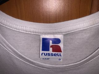 Maglietta da donna 100% IN COTONE,marca”RUSSELL”