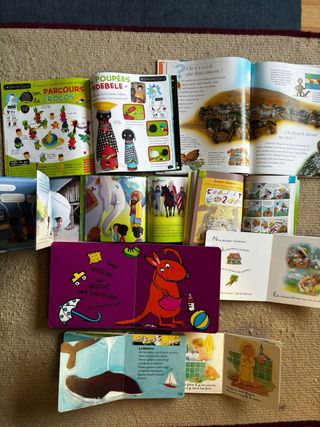 9 libros infantiles ilustrados EN FRANCÉS