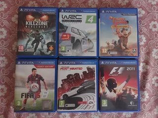 PS Vita + Accesorios + 6 Juegos