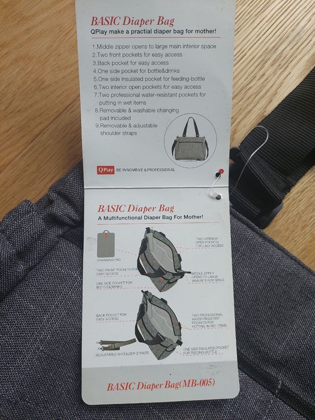 Bolso silla bebé Q play