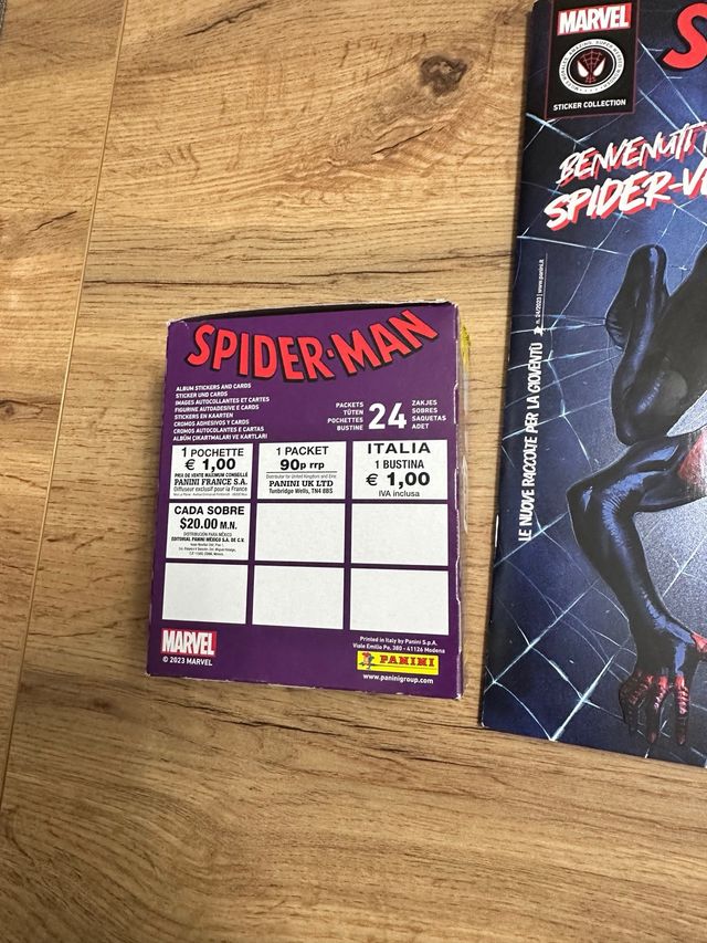 Album Spiderman con 24 bustine - Spiderman Panini