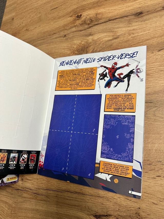 Album Spiderman con 24 bustine - Spiderman Panini