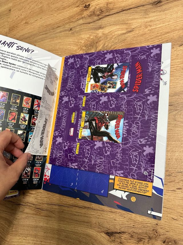 Album Spiderman con 24 bustine - Spiderman Panini
